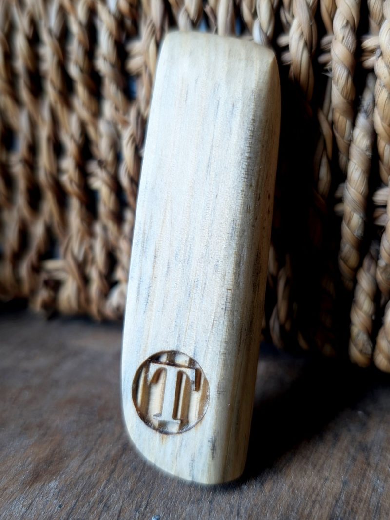 Hand Made Recycled Wood Comfort Chip With Free Personalisation