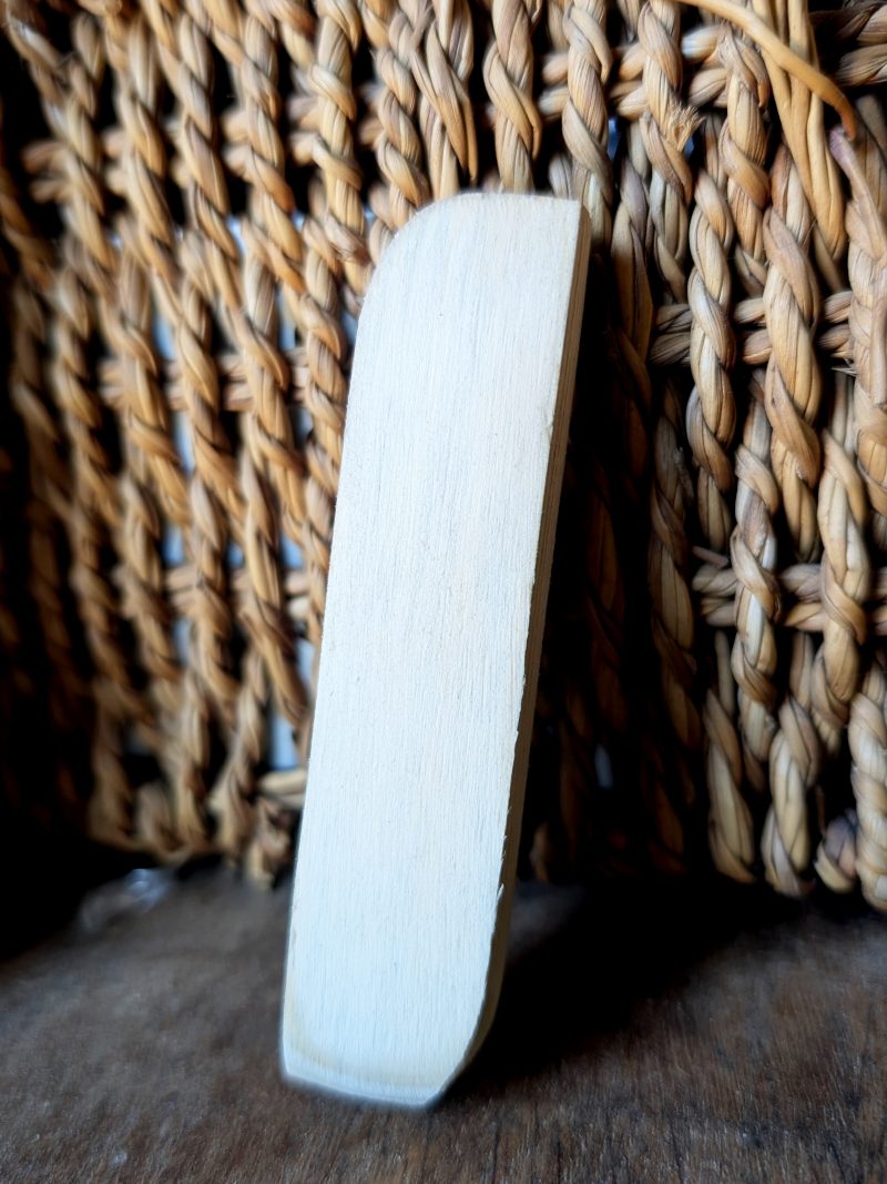 Hand Made Recycled Wood Comfort Chip With Free Personalisation
