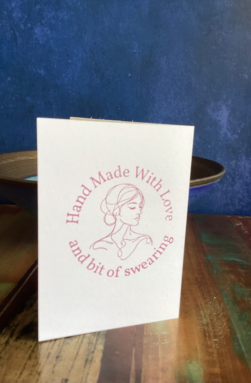 VERY cheeky Mermaid card