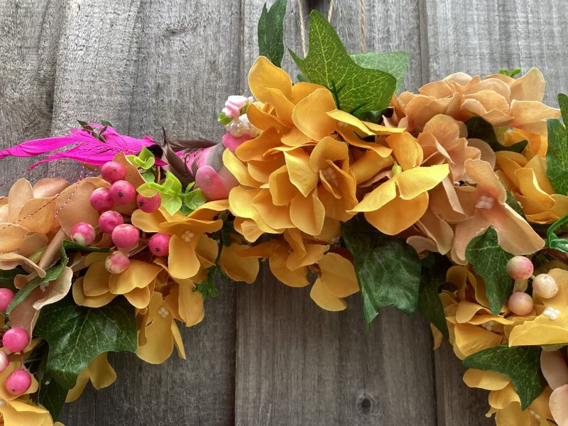 Stunning Summer Wreath for door, outdoor bar, gate or shed