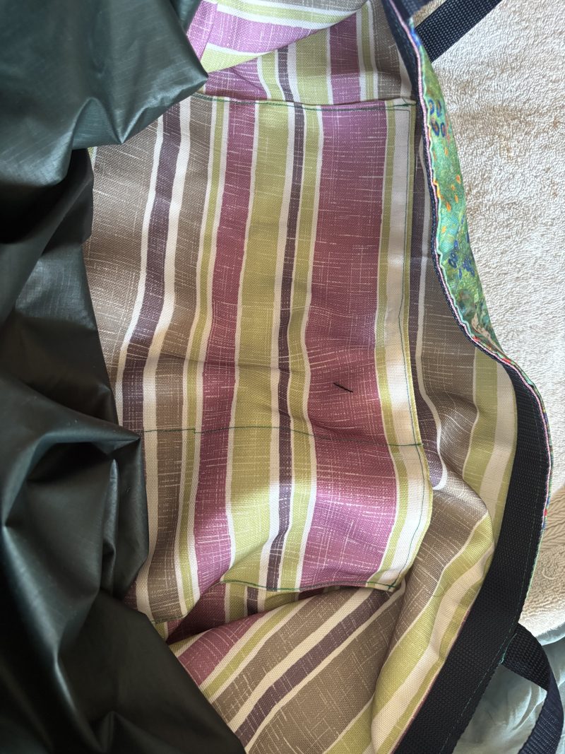 Beautiful and practical Klimt print sports/swimming bag