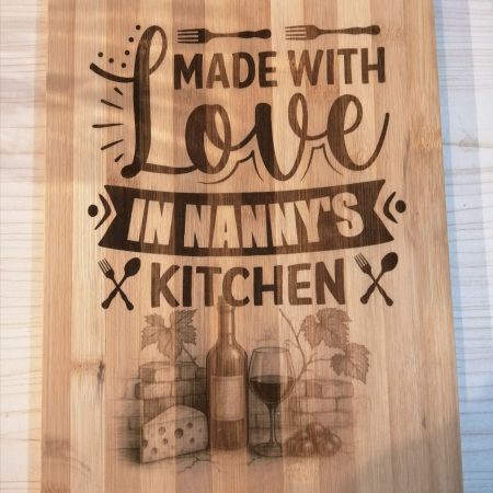 Personalised chopping board