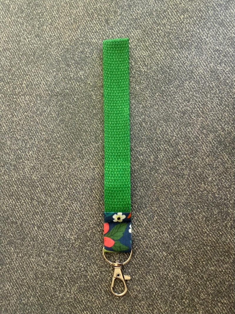**NEW** Webbing Wristlet Keychain Keyfob with Lobster Clasp