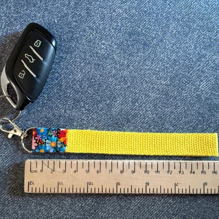 **NEW** Webbing Wristlet Keychain Keyfob with Lobster Clasp
