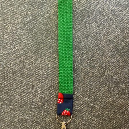 **NEW** Webbing Wristlet Keychain Keyfob with Lobster Clasp