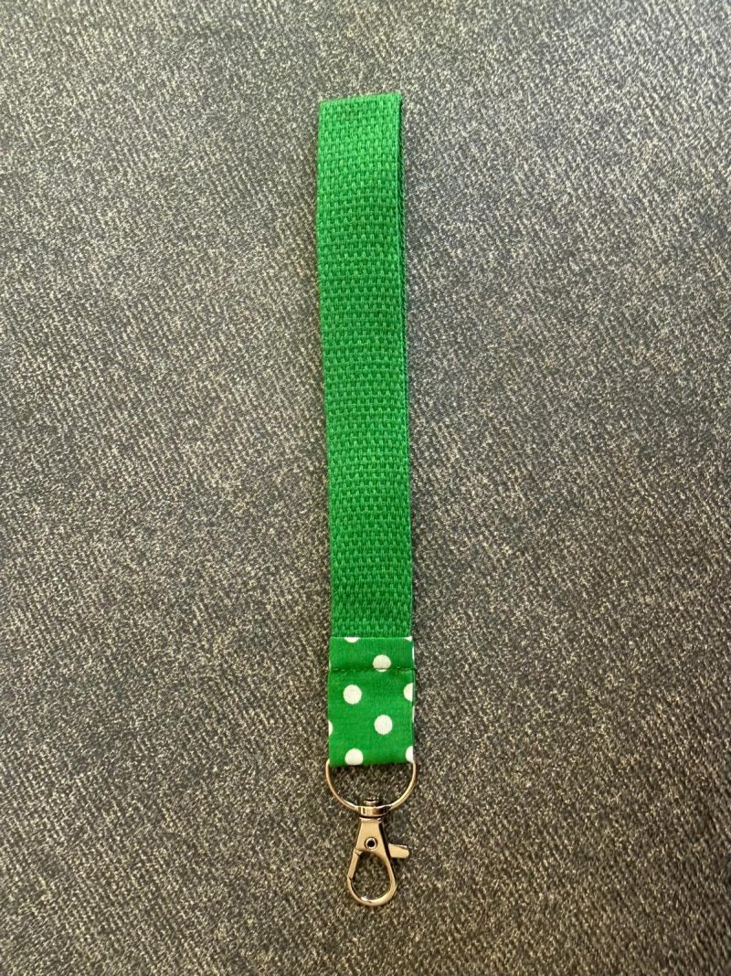 **NEW** Webbing Wristlet Keychain Keyfob with Lobster Clasp