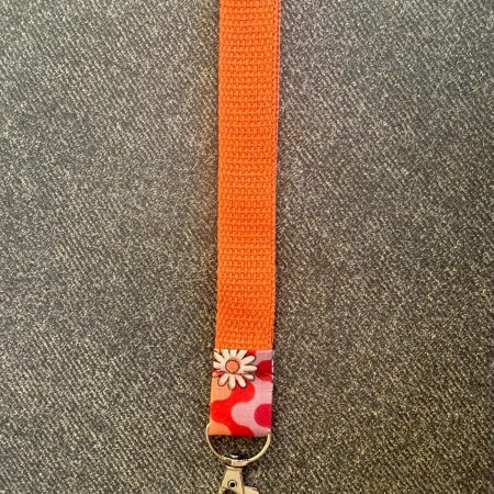 **NEW** Webbing Wristlet Keychain Keyfob with Lobster Clasp