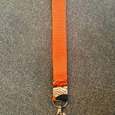 **NEW** Webbing Wristlet Keychain Keyfob with Lobster Clasp