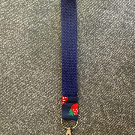 **NEW** Webbing Wristlet Keychain Keyfob with Lobster Clasp