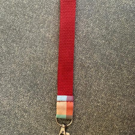 **NEW** Webbing Wristlet Keychain Keyfob with Lobster Clasp