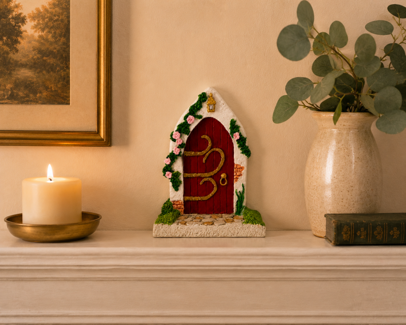 ‘Secret Garden’ (deep red) Fairy Door