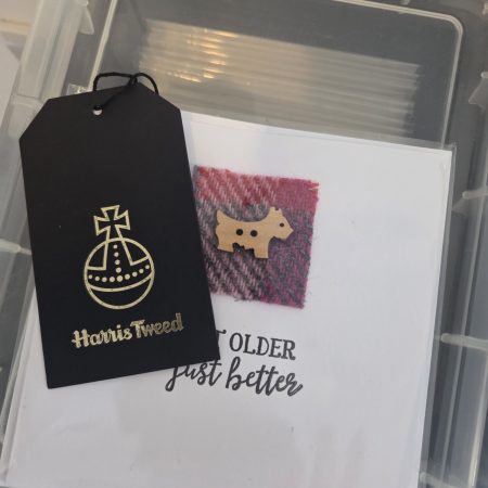 Harris Tweed greetings cards