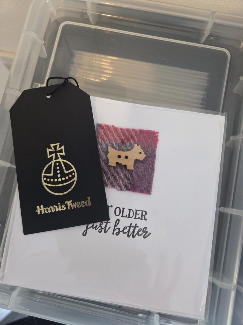 Harris Tweed greetings cards