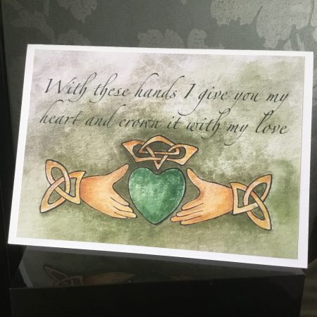 Irish Love Declaration Art Card