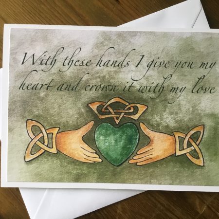 Irish Love Declaration Art Card