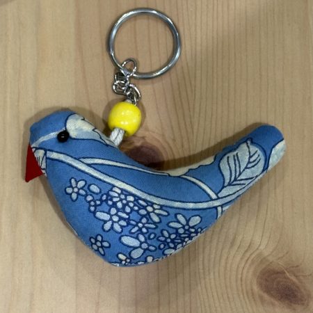 Fabric Keyring/ Padded Bag Charm