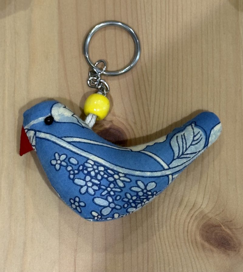 Fabric Keyring/ Padded Bag Charm
