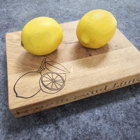 Hand made Wooden Bar Board available in a choice of British grown timbers