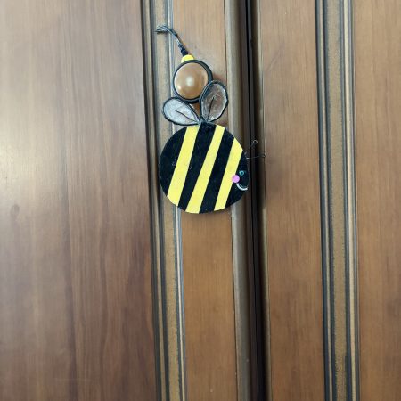 Handmade bumble Bee hanging decorations