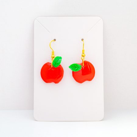 Handmade, fruit themed polymer clay earrings.