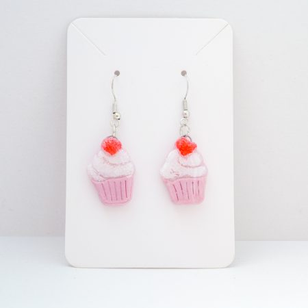 Handmade, fruit themed polymer clay earrings.