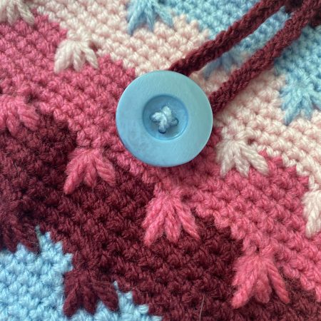 Crochet book sleeve