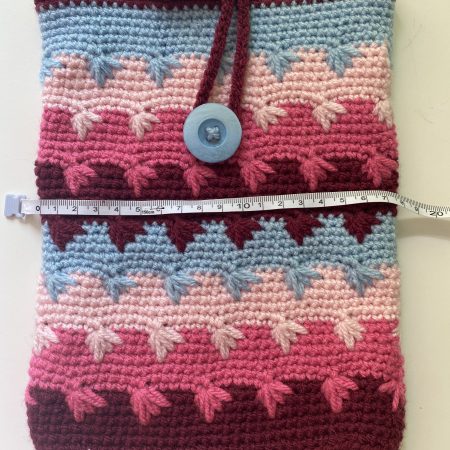 Crochet book sleeve