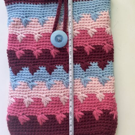 Crochet book sleeve