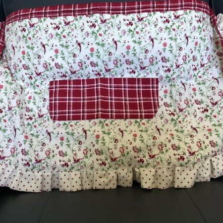 Gorgeous Thick Classic Laura Ashley Inspired Pretty Cotton Fabric Apron (see description)