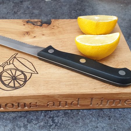 Hand made Wooden Bar Board available in a choice of British grown timbers