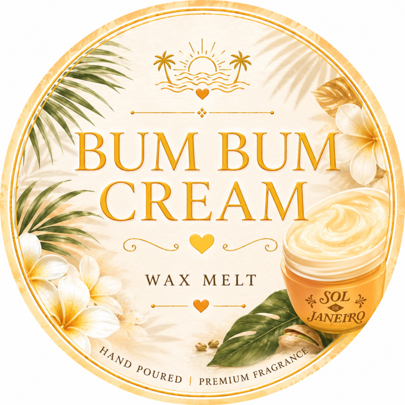 Bum Bum Cream Wax Melt Wave Block
