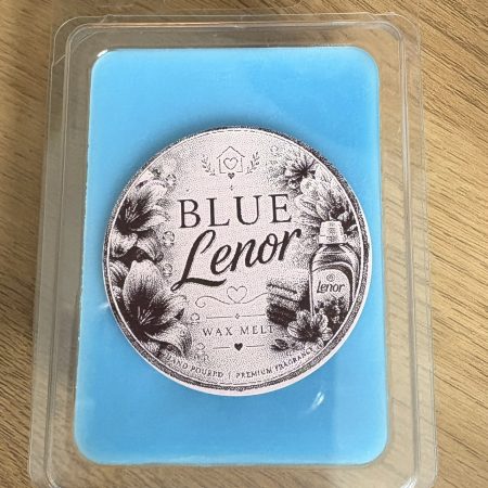 Blue lenor wax melt bar