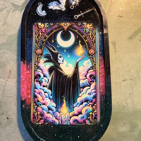 Handmade Gothic Fantasy Resin Trinket Tray