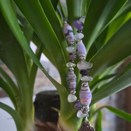 The Lavender Mist Bracelet (one of a kind)