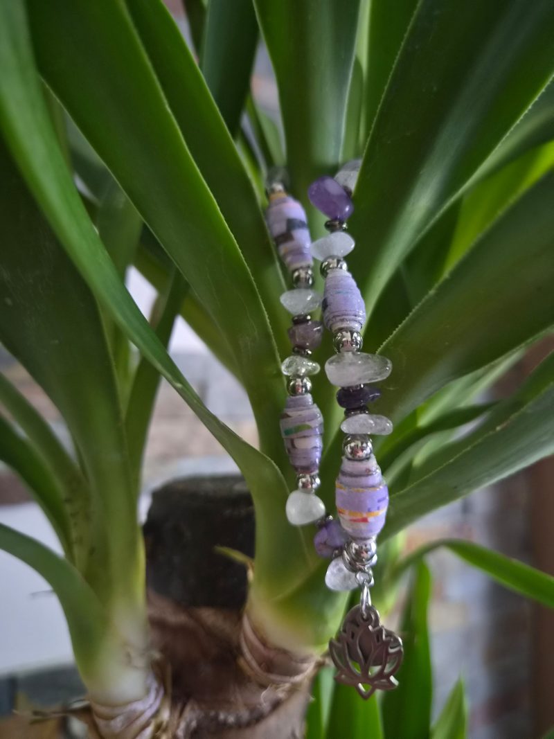 The Lavender Mist Bracelet (one of a kind)