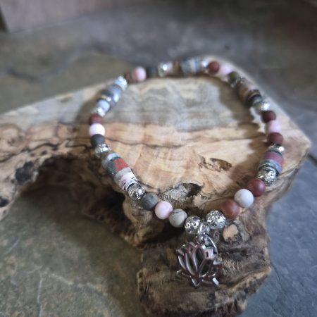 The Earth and Heart Bracelet (one of a kind)