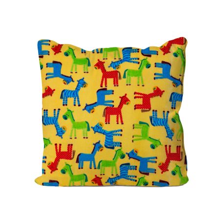 Horses Design Mini Cushion