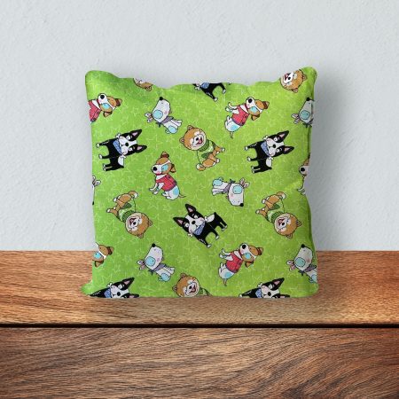 Dog Design Mini Cushion