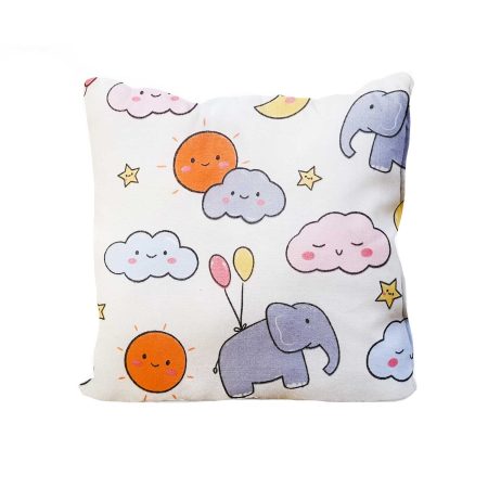 Elephant Design Mini Cushion