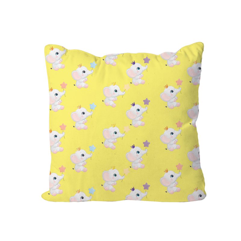 Elephant Design Cushion