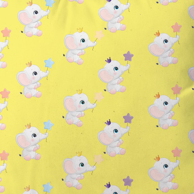 Elephant Design Cushion
