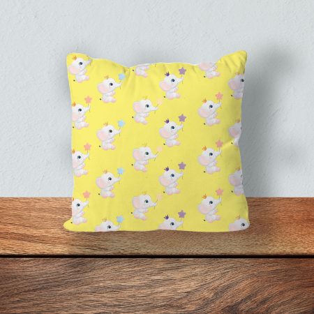 Elephant Design Cushion