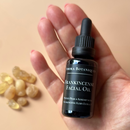 Boswellic Acid Frankincense Facial Oil with Prickly Pear, Pomegranate, Rosehip & Jojoba
