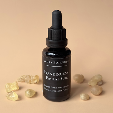 Boswellic Acid Frankincense Facial Oil with Prickly Pear, Pomegranate, Rosehip & Jojoba