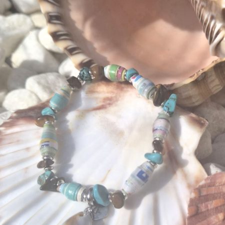 The Turquoise Shores Bracelet (one of a kind)