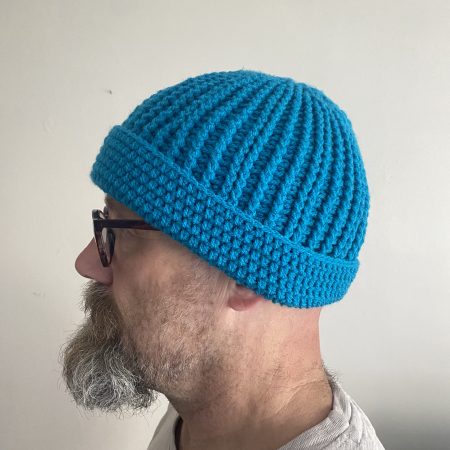 Crochet hats in different colours