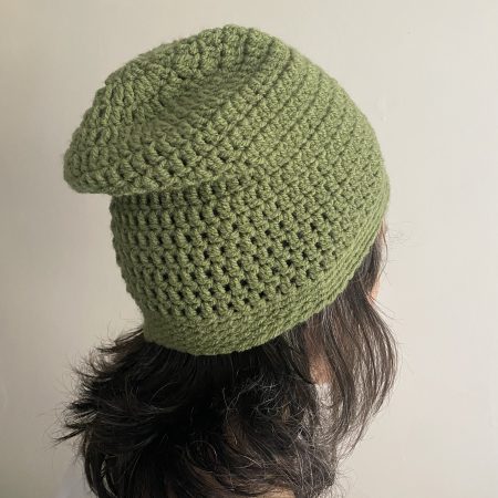 Crochet hat in different colours