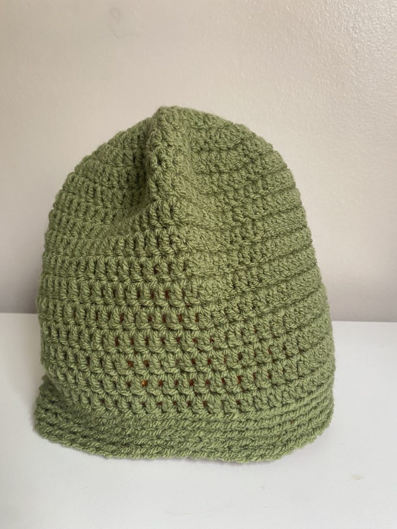 Crochet hats in different colours