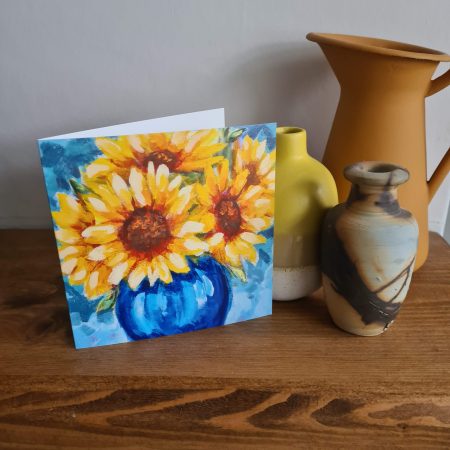 Pack of four cards printed from my impressionist style paintings