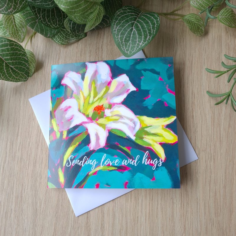 Pack of four cards printed from my impressionist style paintings and photography